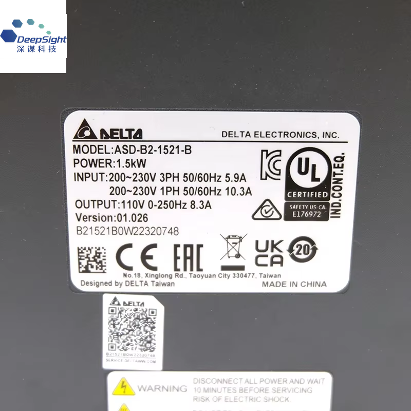 ASD-B2-1521-B ASD-B2-1021-B ASD-B2-0521-B 220V AC Servo Drive Motor Controller for Industrial Automation CNC Machine - Image 2