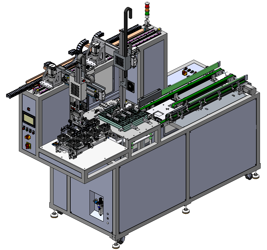Multi-Station Injection Molding Tray Loader