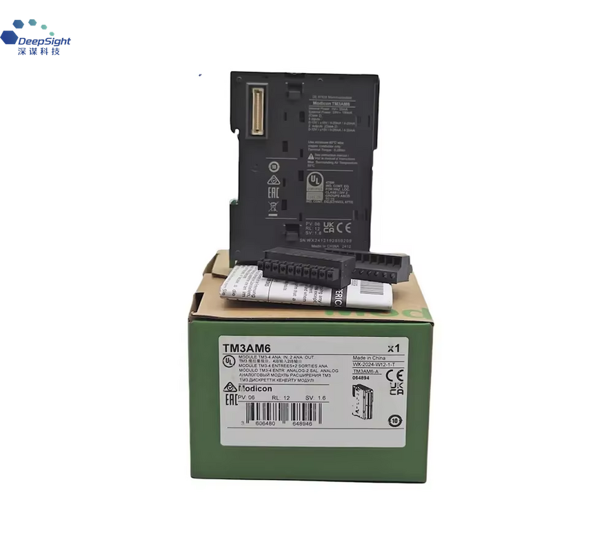 Analog Input Module Schneider Electric TM3AM6 6-Channel 0-10V 20mA Signal Converter Automation