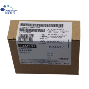 Sie-mens 6ES7972-0BA12-0XA0 SIMATIC DP PROFIBUS Bus Connector 90 Degree Cable Outlet Industrial Automation Accessory