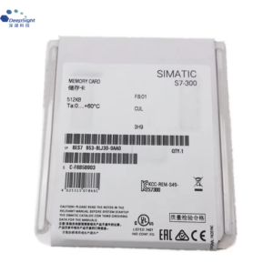 Sie-mens 6ES7953-8LJ30-0AA0 SIMATIC S7 PLC Memory Card MMC 2MB Industrial Program Storage Data Backup Component