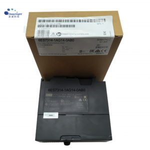 Sie-mens 6ES7314-1AG14-0AB0 S7-300 CPU 314 Compact PLC Controller 24DI 16DO PROFIBUS Industrial Automation Module