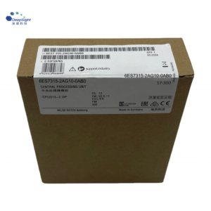 Sie-mens 6ES7315-2AG10-0AB0 S7-300 CPU 315-2DP PLC Module PROFIBUS 24V DC Industrial Automation Control Unit