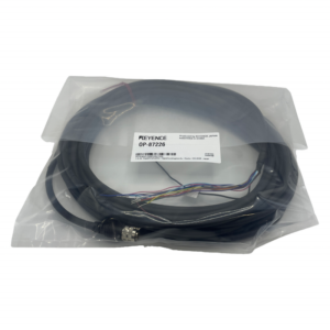 KEYENCE OP-87226 PVC Control Cable IP65 Rated Industrial Automation Signal Transmission