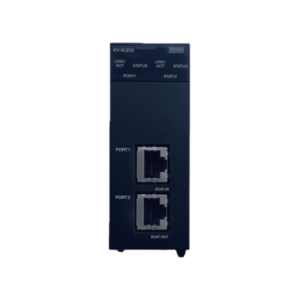 KEYENCE KV-XLE02 Ethernet Unit 2 Port rogrammable Controller Used for Data Collection