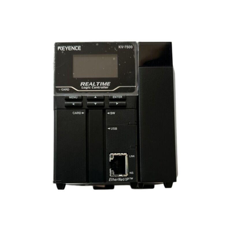 KEYENCE KV-7500 Programmable Controller uilt-in CPU Unit It Is the Core of a Complex