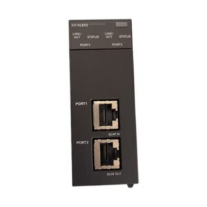 KEYENCE KV-XLE02 KV-XL202 KV-XL402 PLC Programmable Controller Ethernet Unit 2 Port Used