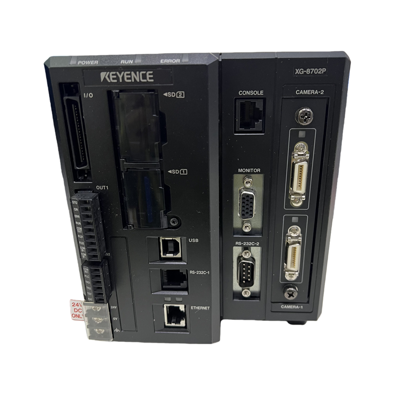 KEYENCE XG-8702P Visual System Camera Image Controller Used for Automated Inspection